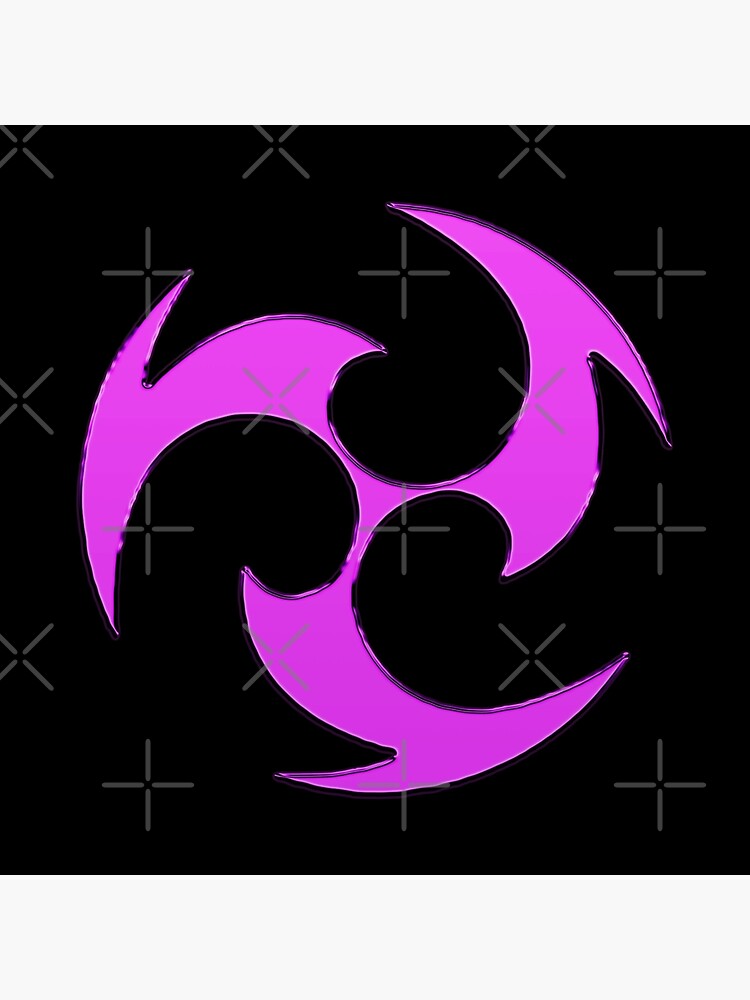 Genshin Impact Symbol Element Electro Lightning - Inazuma - Vibrant Colours  by Fregoulix, Redbubble