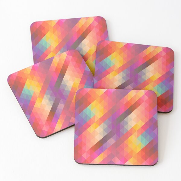 Item preview, Geometric Triangle Vector Colorful Abstract designed and sold by Piosenka Art.