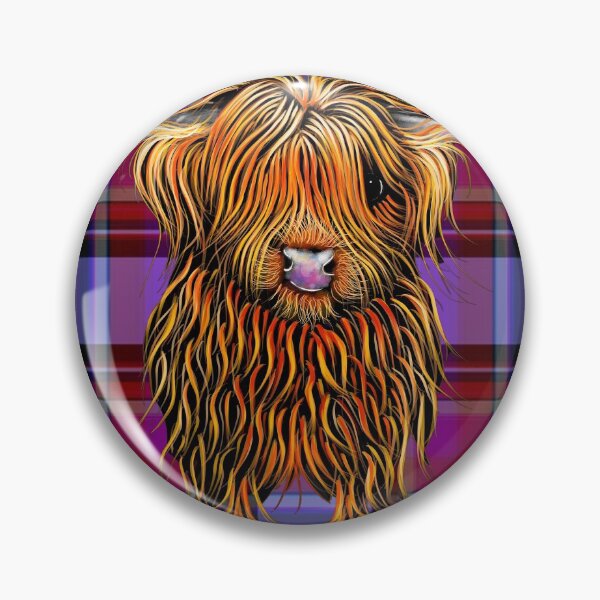 Item preview, SCoTTiSH HiGHLaND CoW ' TaRTaN HuMPHReY P ' BY SHiRLeY MacARTHuR designed and sold by Shirley MacArthur Art.