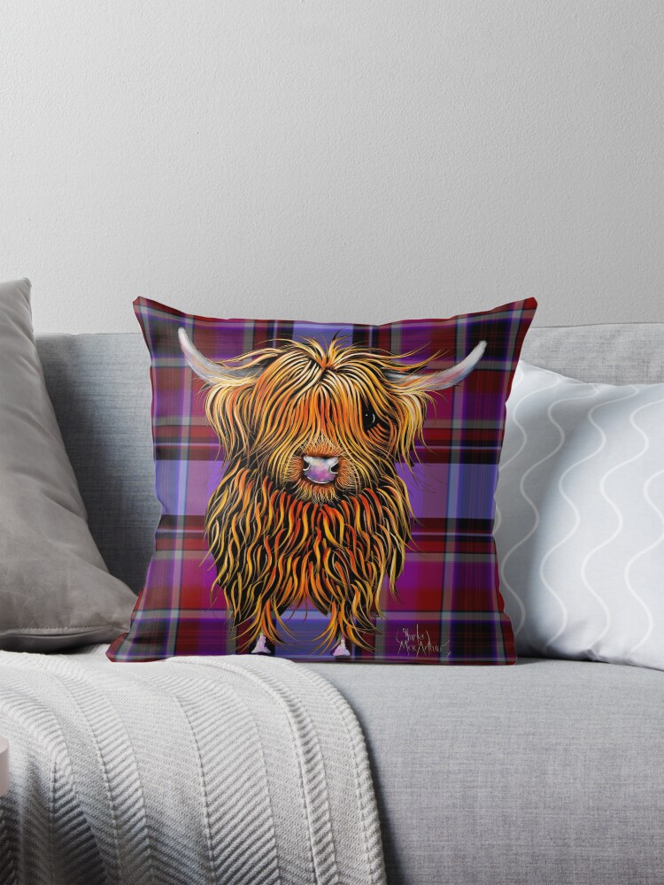 Highland Cow Animal Print ' Humphrey ' T-Shirt Top Highland Cow Animal Print ' Humphrey ' T-Shirt Top