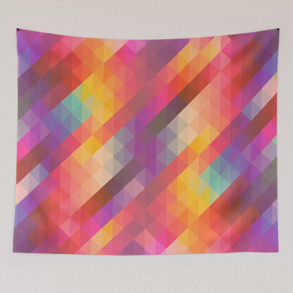 Item preview, Geometric Triangle Vector Colorful Abstract designed and sold by Piosenka Art.