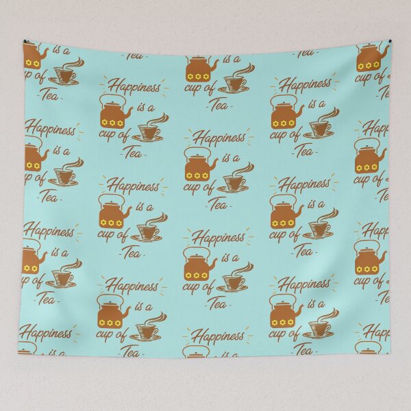 Item preview, Happiness is a cup of Tea designed and sold by KetoLove.