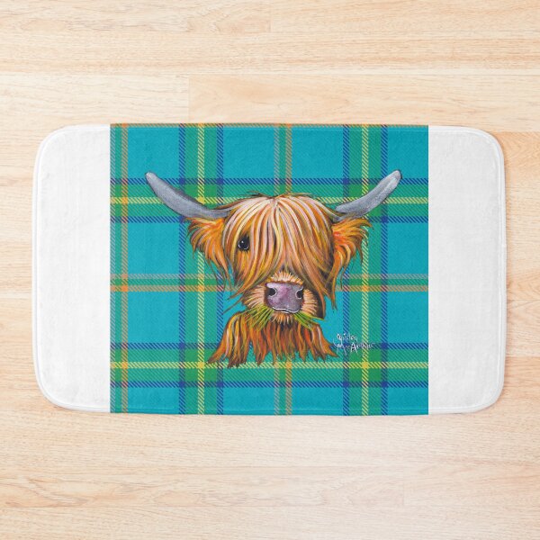 Item preview, SCoTTiSH HiGHLaND CoW ' TaRTaN LiTTLe ViKiNG ' by SHiRLeY MacARTHuR designed and sold by Shirley MacArthur Art.
