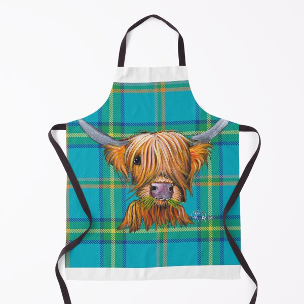 Item preview, SCoTTiSH HiGHLaND CoW ' TaRTaN LiTTLe ViKiNG ' by SHiRLeY MacARTHuR designed and sold by Shirley MacArthur Art.