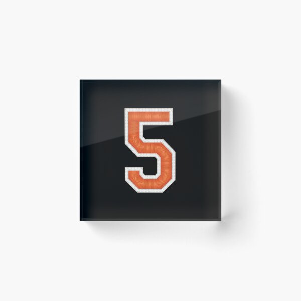 Item preview, Sports Number 5 Jersey Five Orange designed and sold by elhefe.