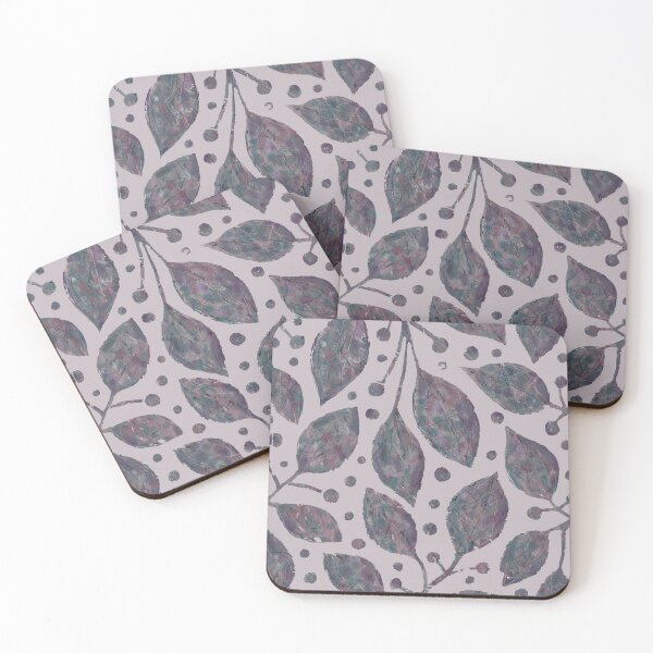 Item preview, Leaf Design (musk colour) designed and sold by Heidi Wolfenden.