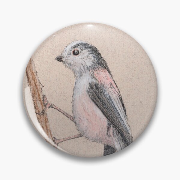 Long-tailed Tit/Mésange à Longue Queue Pin