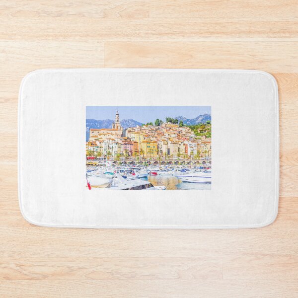Item preview, Port in Menton, France designed and sold by gianliguori.