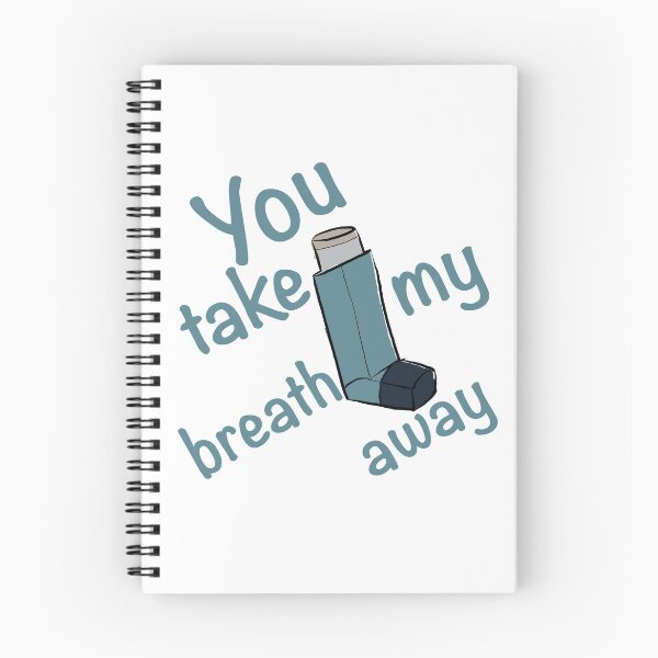 Item preview, You take my breath away - asthma inhaler designed and sold by qlobba.