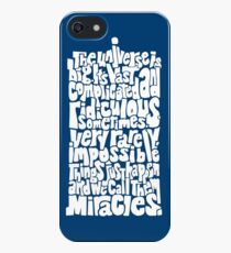 Full of Miracles (white) iPhone SE/5s/5 Case