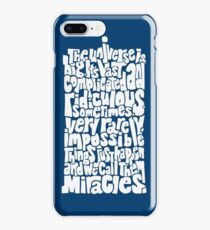 Full of Miracles (white) iPhone 8 Plus Case