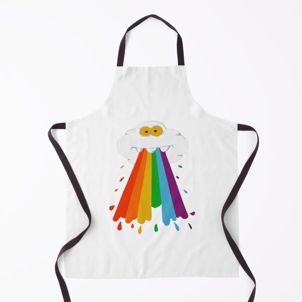 Item preview, Cloud and rainbow flag, street art designed and sold by Gaygram.