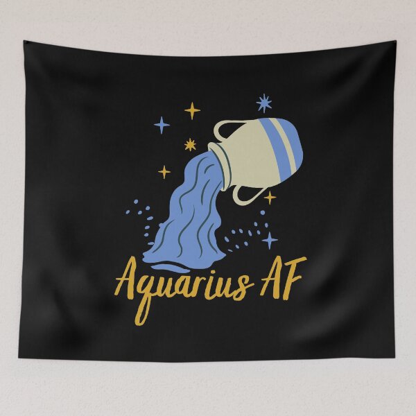 Item preview, Aquarius AF, Zodiac Sign  designed and sold by Everythingafter.