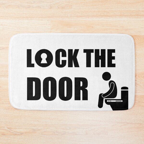 Item preview, LOCK THE DOOR designed and sold by stuff-n-stuff.