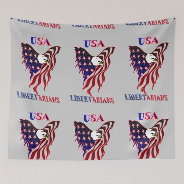 Item preview, USA Libertarians T-Shirt designed and sold by MANINFEAR.