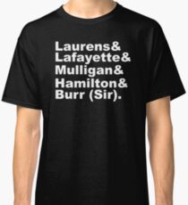 Hamilton Revolutionaries (white) Classic T-Shirt