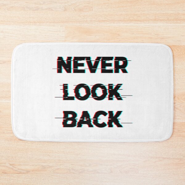 Item preview, Glitch Design of "Never Look Back" designed and sold by MHabeeb.