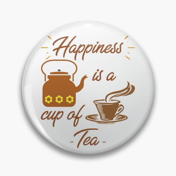 Artikelvorschau, Glück ist eine Tasse Tee entworfen und verkauft von KetoLove.