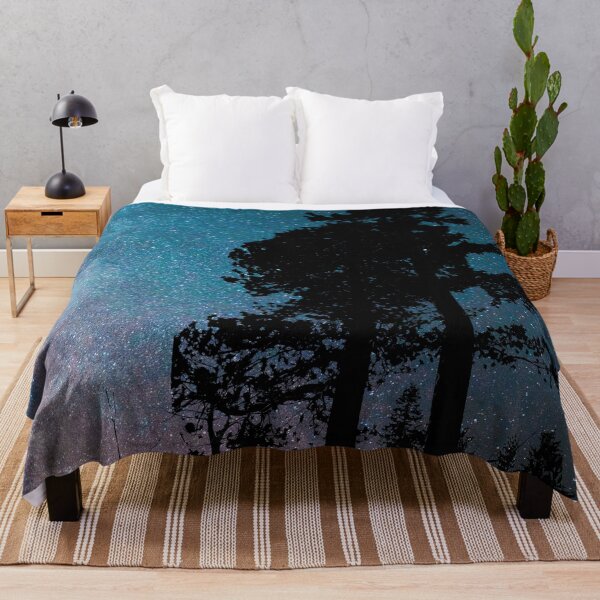 Item preview, Trees Galaxy Marble Universe Duvet Cover designed and sold by DesignsByAce.