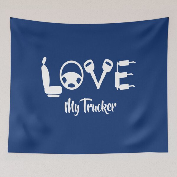 Item preview, Ford Love My Trucker Truck designed and sold by 2020Printwork.