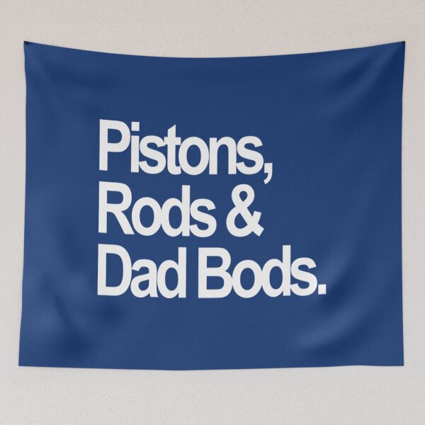 Item preview, Ford Pistons, Rods And Dad Bods designed and sold by 2020Printwork.