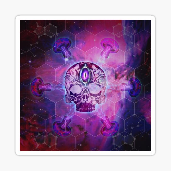 Psychedelic Vision Sticker