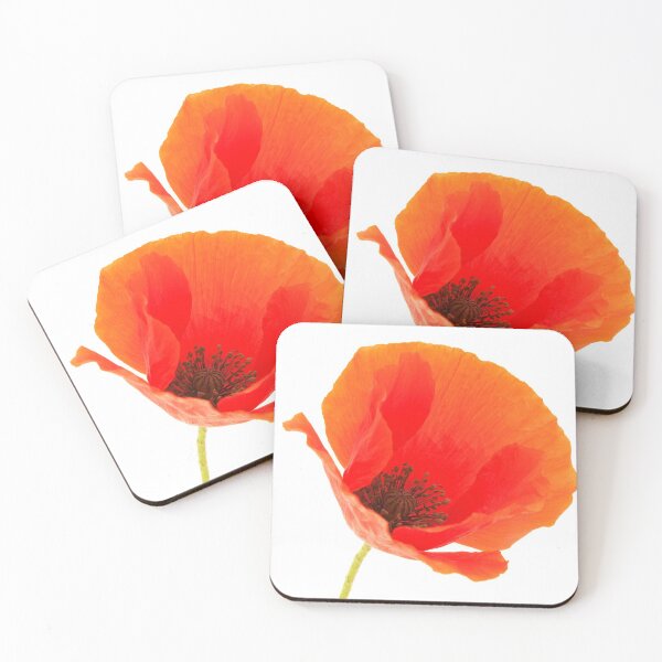 Item preview, Common Poppy flower designed and sold by troianifabrizio.