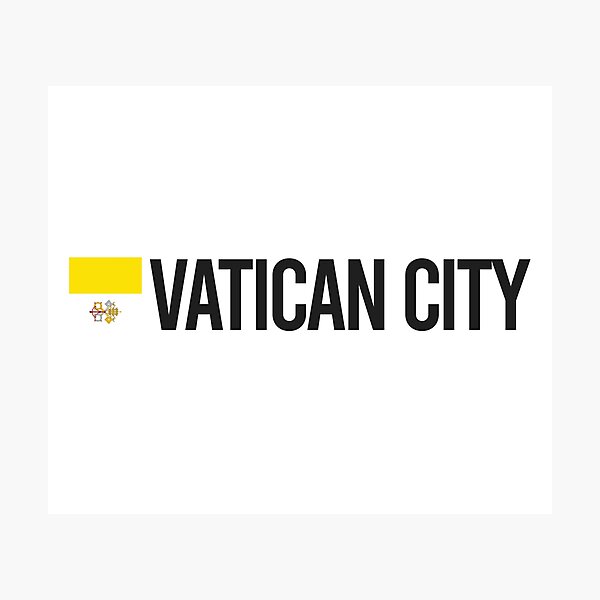 Item preview, Vatican City Country Flag designed and sold by randomorder.