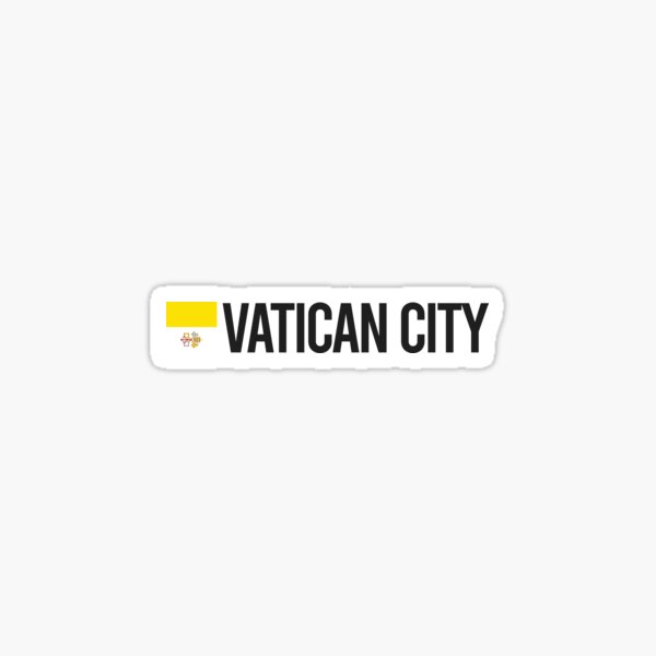 Item preview, Vatican City Country Flag designed and sold by randomorder.