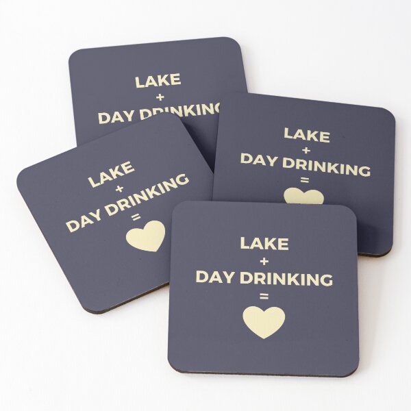 Item preview, Lake + Day Drinking = Love designed and sold by FishWorldwide.