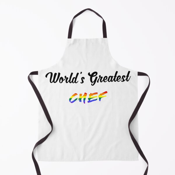 Item preview, Worlds Greatest Chef pride colours designed and sold by qlobba.