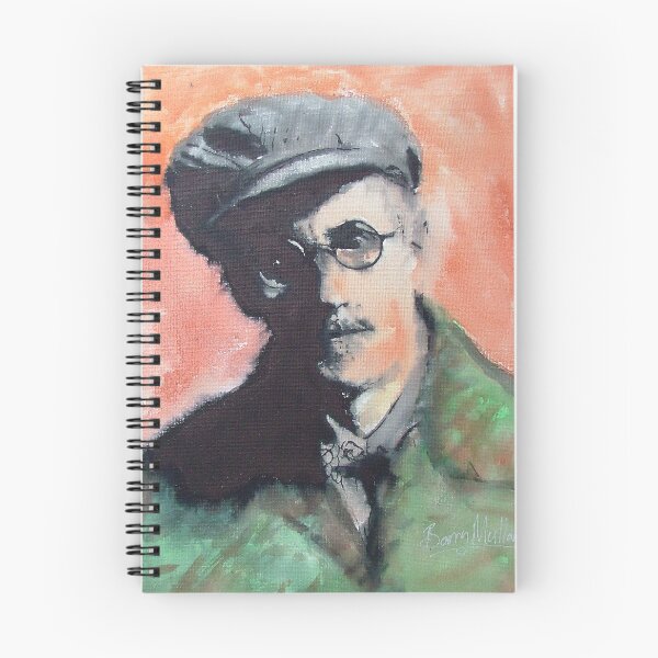 Item preview, James Joyce - Irish Writer - portrait of a young artist - finnegans wake - bloomsday - the dubliners designed and sold by BuyIrishArt.
