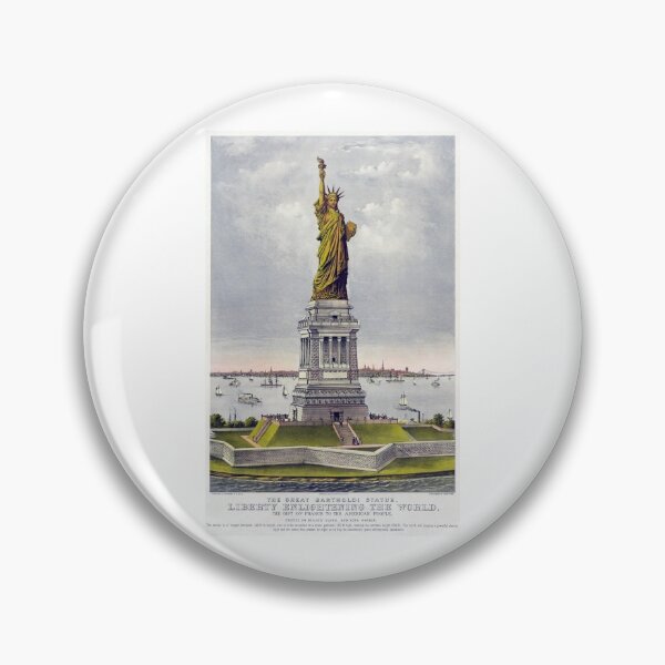Item preview, Statue of Liberty by Currier and Ives designed and sold by MUZA9.