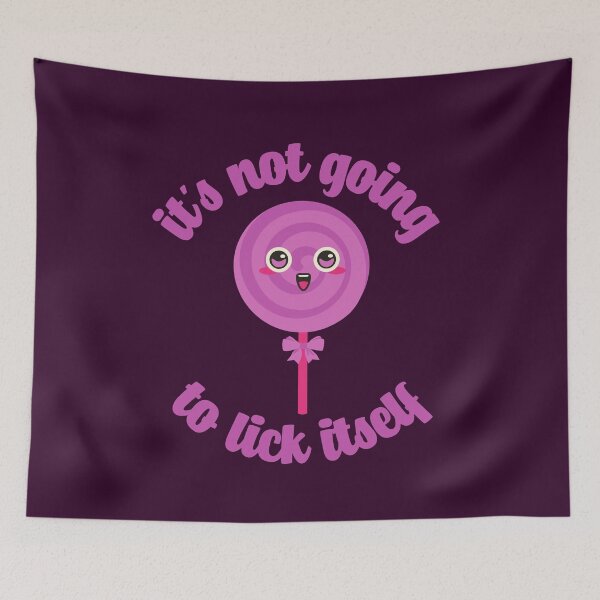 Item preview, its not going to lick itself Kawaii candy designed and sold by KawaiiPark.