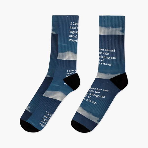 Item preview, Beginning and end of everything - Fitzgerald in the night sky designed and sold by RoseAesthetic.