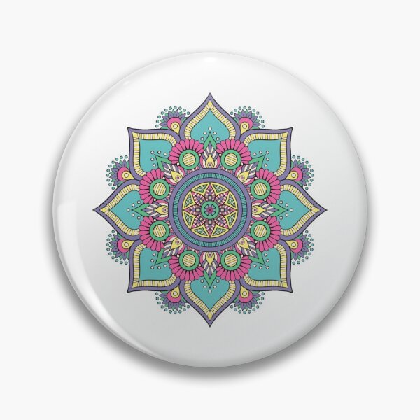 Item preview, Mecca Mandala, abstract texture, multicolored floral  designed and sold by Bashar-Design.