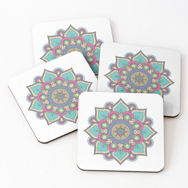Item preview, Mecca Mandala, abstract texture, multicolored floral  designed and sold by Bashar-Design.