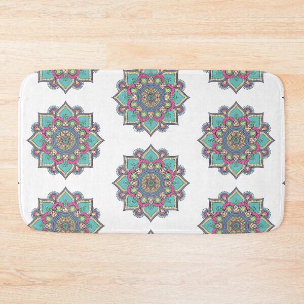 Item preview, Mecca Mandala, abstract texture, multicolored floral  designed and sold by Bashar-Design.