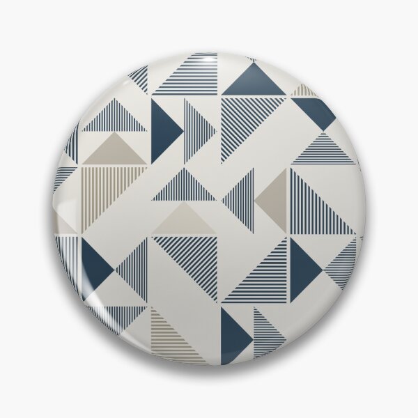 Item preview, Minimalistic Triangles Geometric Pattern designed and sold by Piosenka Art.