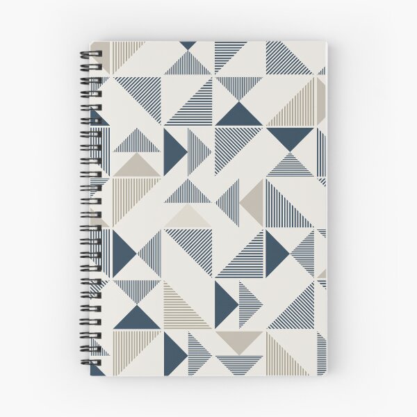 Item preview, Minimalistic Triangles Geometric Pattern designed and sold by Piosenka Art.