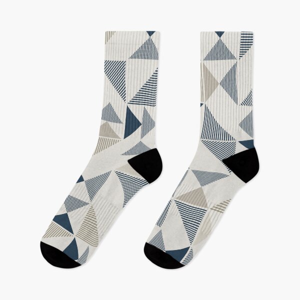 Item preview, Minimalistic Triangles Geometric Pattern designed and sold by Piosenka Art.