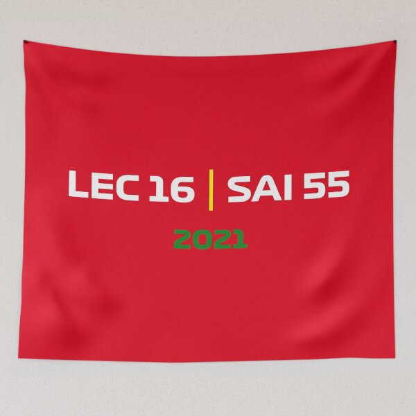 Item preview, Carlos Sainz Jr Charles Leclerc for Ferrari f1 Racing Team in 2021 Formula1 Motorsports 02 designed and sold by AdanicPro.