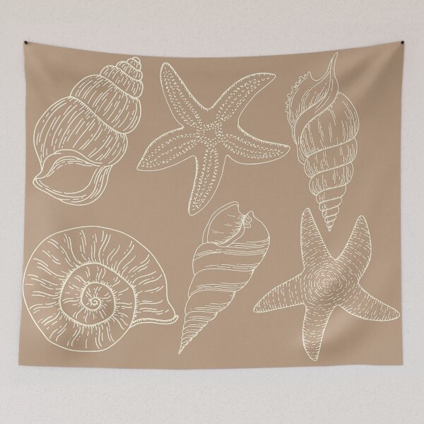 Item preview, She Sells Sea Shells - Neutral designed and sold by Bryony Rose.