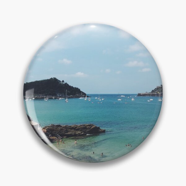 Item preview, Summer in Donostia San Sebastian Spain Beach designed and sold by Carrie Lyman Photography.