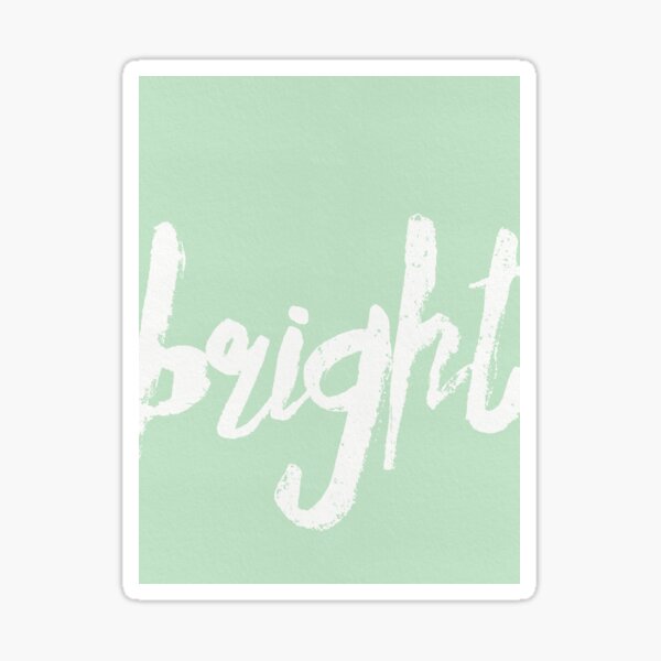 bright Sticker