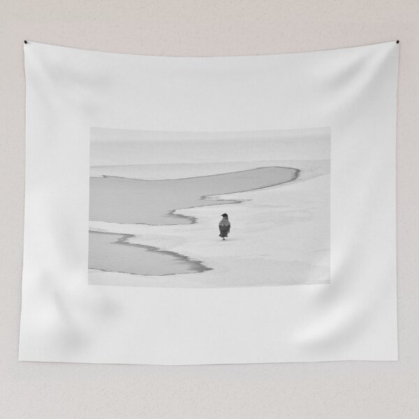 Item preview, Hooden crow walking on thin ice designed and sold by Jouko Lehto Photography.