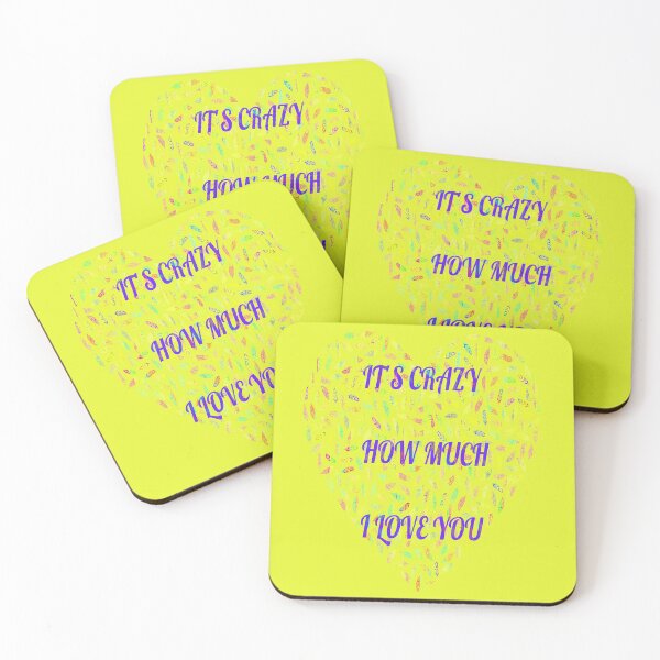 Item preview, It's crazy how much I love you designed and sold by Areashor.