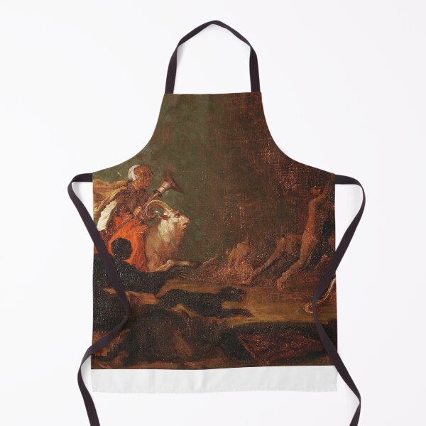 Item preview, Demons running from witches vintage painting designed and sold by Vintage Designs +.