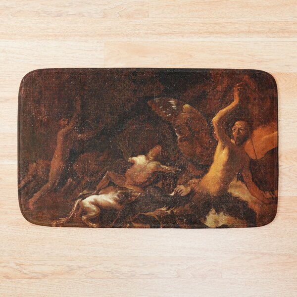 Item preview, Demons running from witches vintage painting designed and sold by Vintage Designs +.