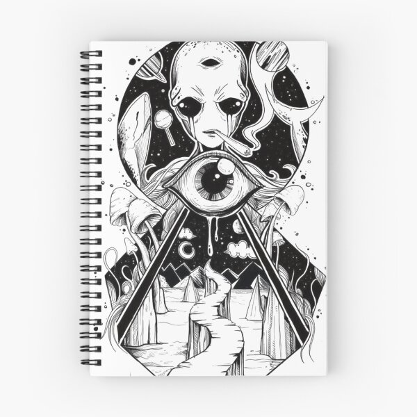 Item preview, Smoking Alien Of The Illuminati designed and sold by deejman89.